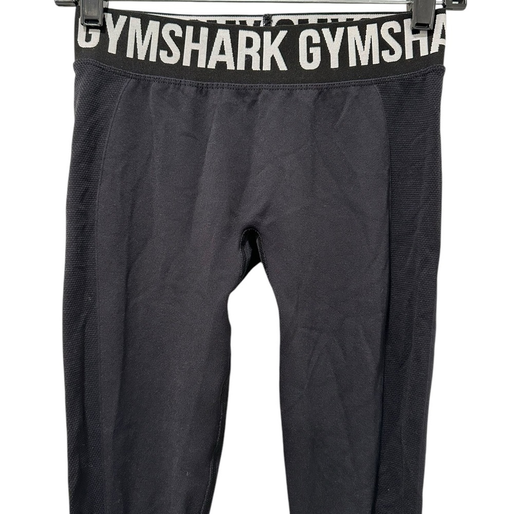 Gymshark black leggings, size small, athletic wear,‎ gym,